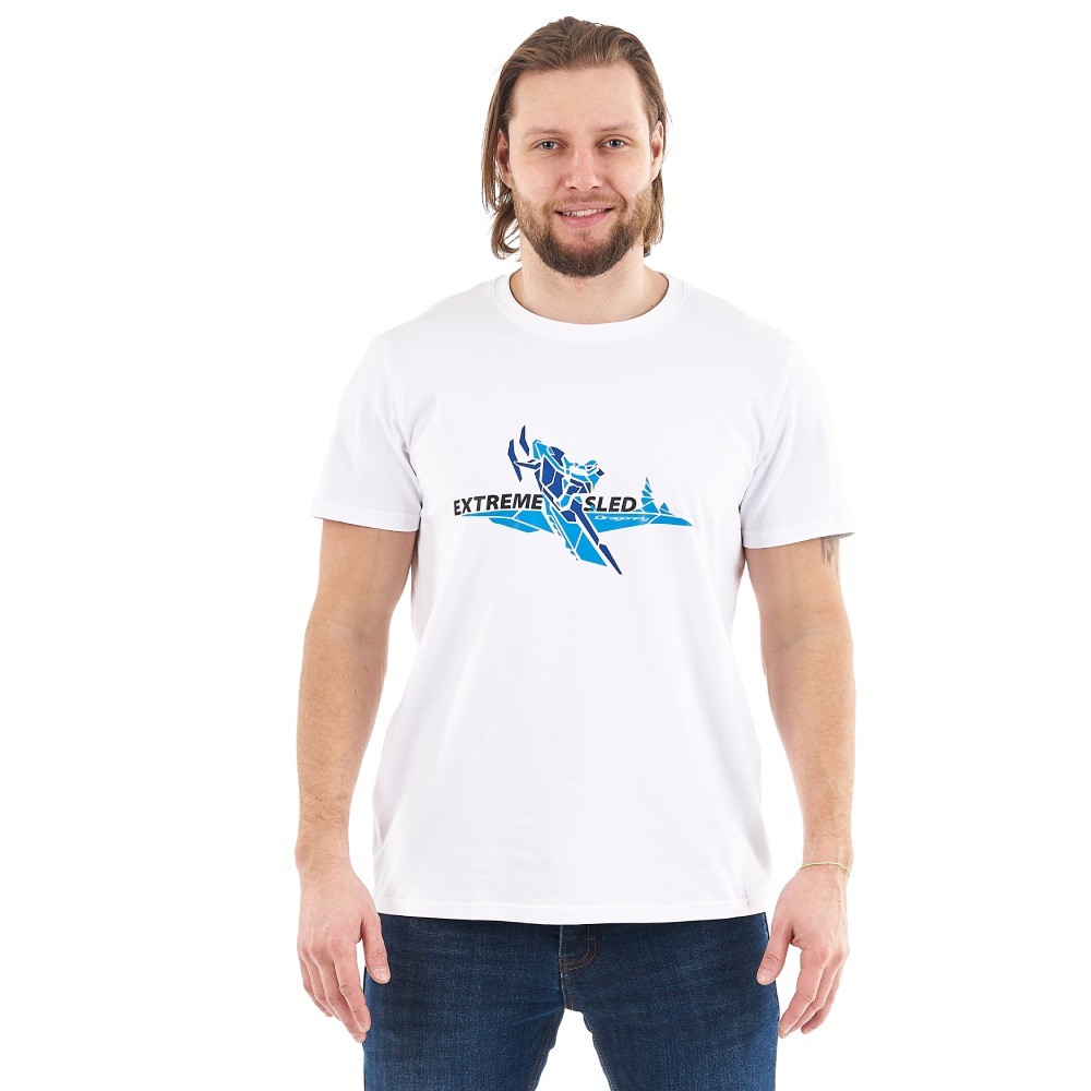 Футболка с принтом Snow Extreme Sled DRAGONFLY (White, M)