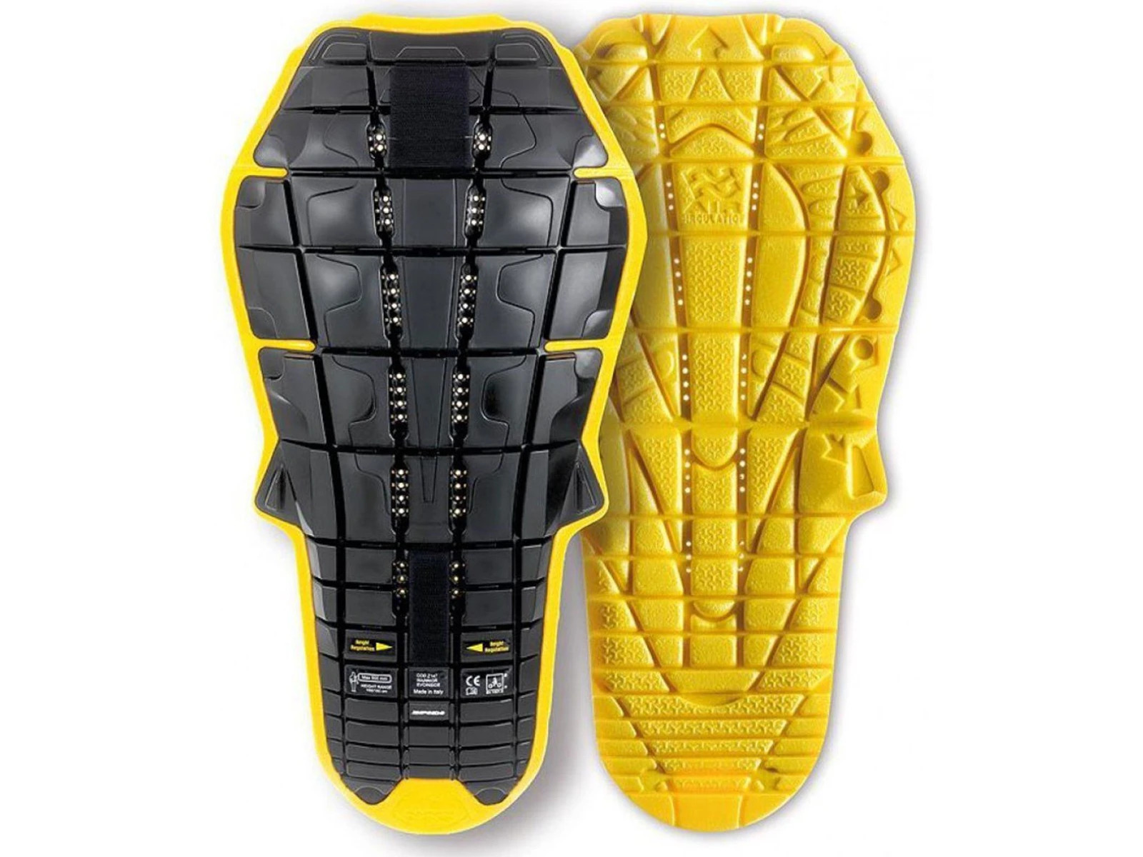 Защита спины Spidi Back Warrior Evo Inside Black/Yellow