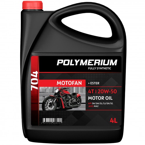 POLYMERIUM MOTOFAN 704 20W-50 4T 4L