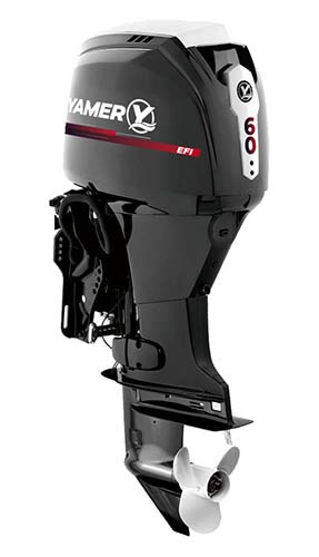 Подвесной Лодочный Мотор YAMERy EF60FVEL-T (черный)