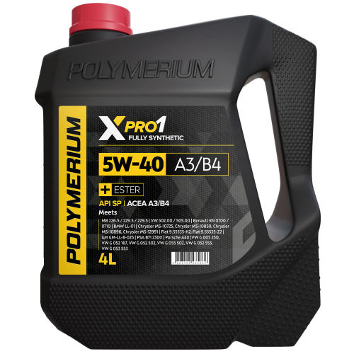 POLYMERIUM XPRO1 5W-40 A3/B4