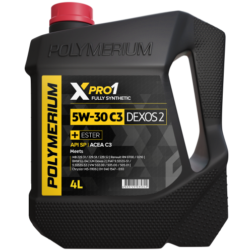 Масло моторное POLYMERIUM XPRO1 5W-30 C3 DEXOS2 4л.