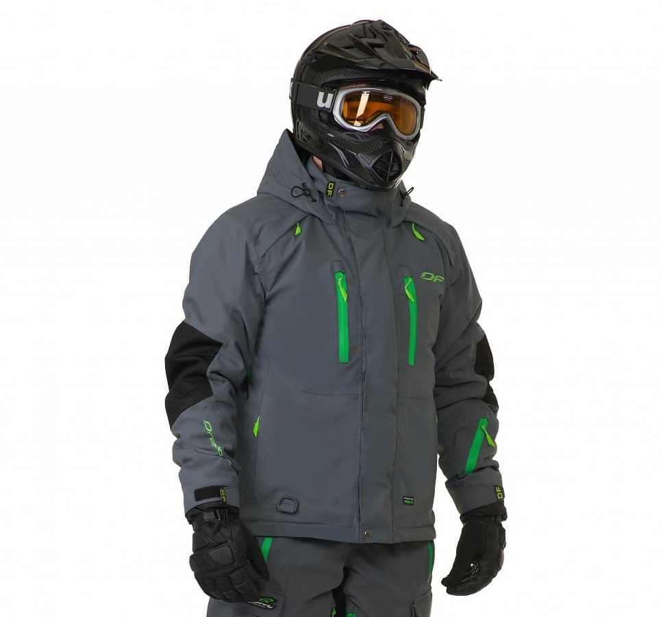 Куртка DRAGONFLY Touring снегоходная (Grey, 3XL)