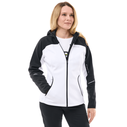 Куртка с капюшоном EXPLORER 2.0 Woman Black - White