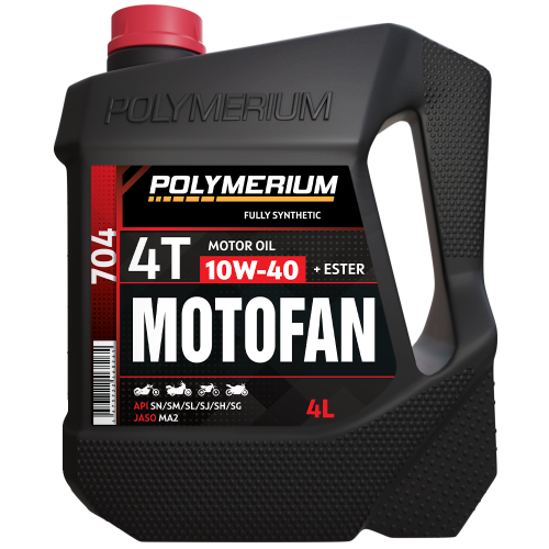 POLYMERIUM MOTOFAN 704 10W-40 4T 4L