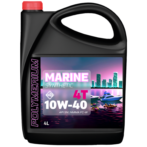 POLYMERIUM MARINE 4T 10W-40 4L