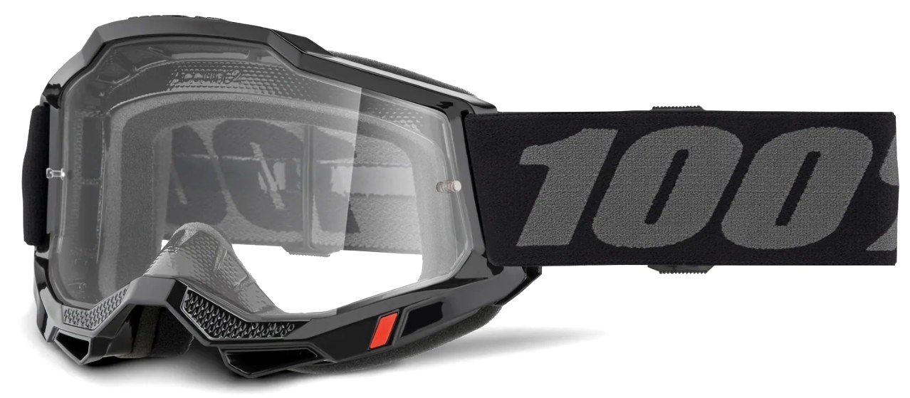 Кроссовые очки подростковые 100% Accuri 2 Junior Black / Clear
