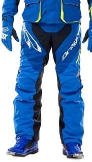 Штаны DRAGONFLY Эндуро Freeride DF* , коллекция 2022 года (Blue-Yellow, S)
