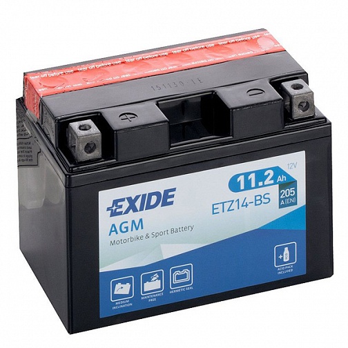 Аккумулятор EXIDE ETZ14-BS