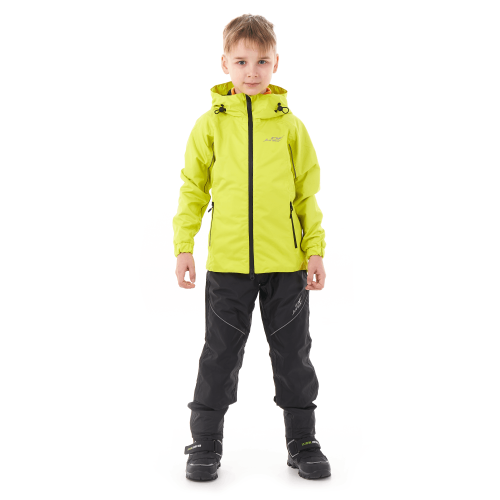 Детский комплект дождевой (куртка, брюки) EVO Kids YELLOW (мембрана)