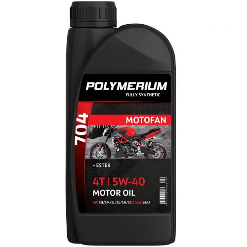 POLYMERIUM MOTOFAN 704 5W-40 4T 1L