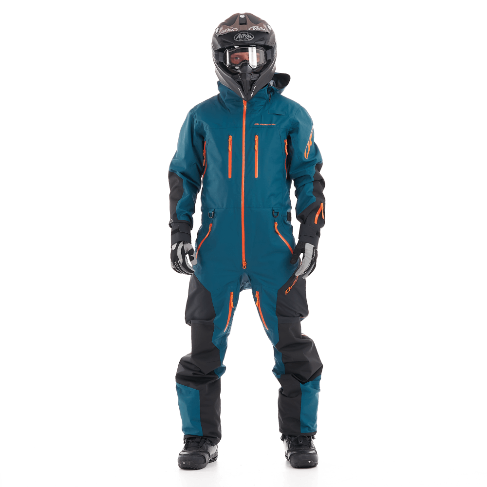 Комбинезон DRAGONFLY SuperLite 3L MAN (Dark Ocean - Orange, XL)