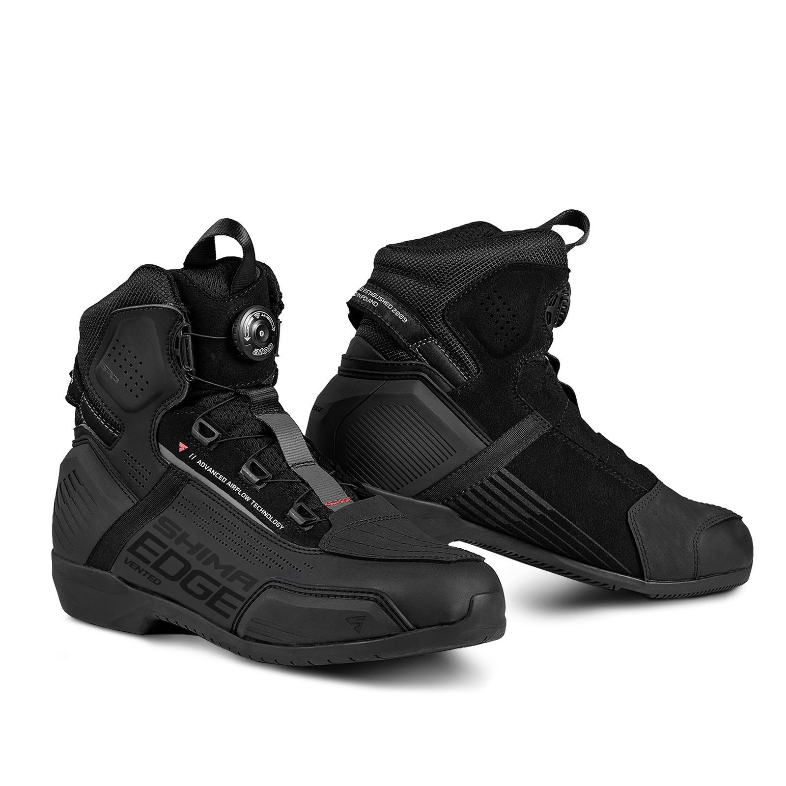 Мотокроссовки SHIMA EDGE VENT MEN (Black, 44)