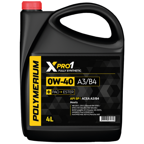 POLYMERIUM XPRO1 0W-40 A3/B4