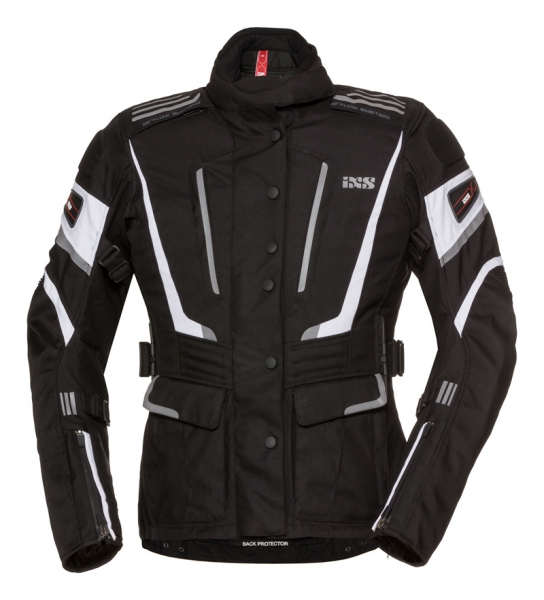 Куртка IXS Tour Damen Jacke Powells-ST (Black, DM (М жен), X55039-003-DM)