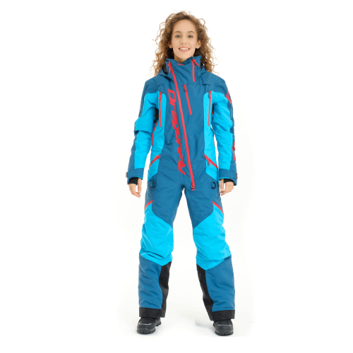 Комбинезон женский DRAGONFLY Extreme (утепленный) (Dark Blue - Pink Cat, S)