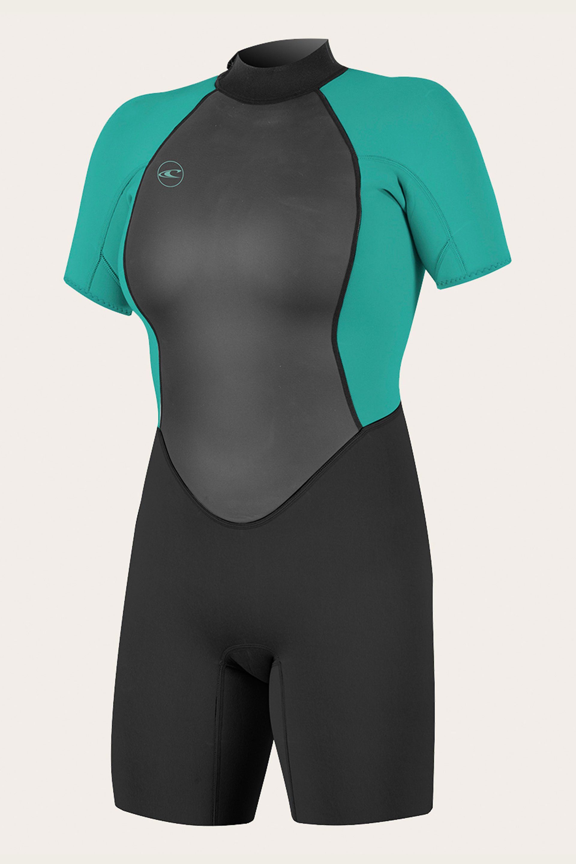 Гидрокостюм женский O'NEILL Reactor II 2mm (Black/Aqua Z94, 12)