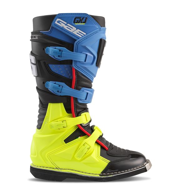 Мотоботы Gaerne GXJ Black/Blue/Fluo/Yellow
