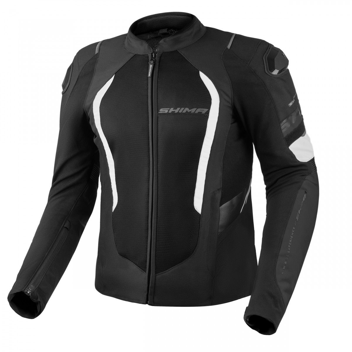 Мотокуртка SHIMA MESHPRO 2.0 BLACK/WHITE