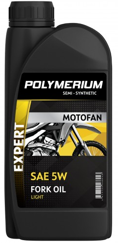 Масло вилочное POLYMERIUM MOTOFAN FORK OIL EXPERT LIGHT 5W 1л.