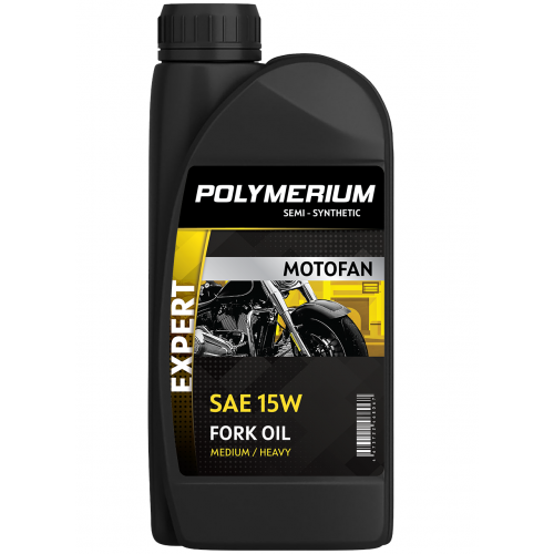 POLYMERIUM MOTOFAN FORK OIL EXPERT MEDIUM/HEAVY 15W 1L