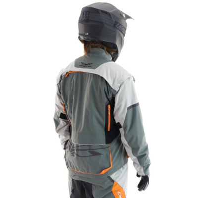 Куртка Эндуро Freeride DF Grey-Orange