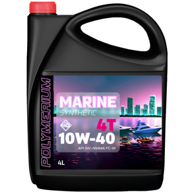POLYMERIUM MARINE 4T 10W-40 4L