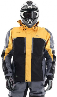 Куртка DRAGONFLY QUAD PRO мембранная Yellow-Grey 2020
