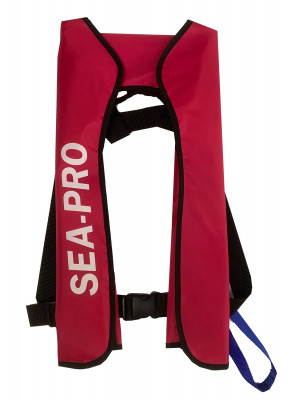 Автоматический спасательный жилет SEA-PRO красный