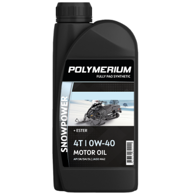 POLYMERIUM SNOWPOWER 0W-40 4T 1L