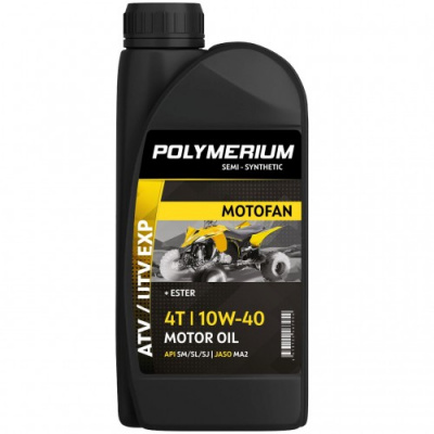POLYMERIUM MOTOFAN ATV UTV EXP 10W-40 4T 1L
