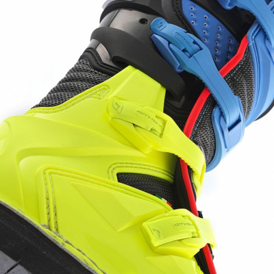 Мотоботы Gaerne GXJ Black/Blue/Fluo/Yellow