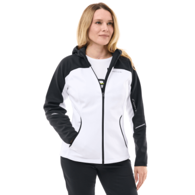 Куртка с капюшоном EXPLORER 2.0 Woman Black - White