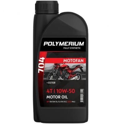 POLYMERIUM MOTOFAN 704 10W-50 4T 1L