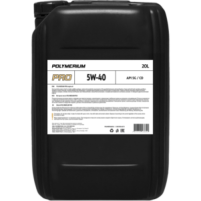 POLYMERIUM PRO 5W-40 SL 20L