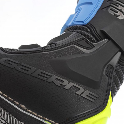 Мотоботы Gaerne GXJ Black/Blue/Fluo/Yellow