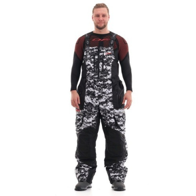 Штаны DRAGONFLY Expedition снегоходные Camo-Red