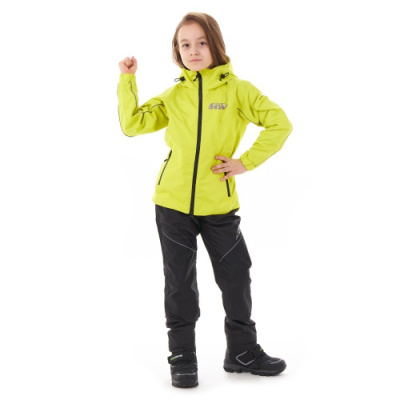 Детский комплект дождевой (куртка, брюки) EVO Kids YELLOW (мембрана)