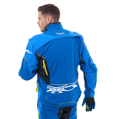 Куртка Эндуро Freeride DF Blue-Yellow