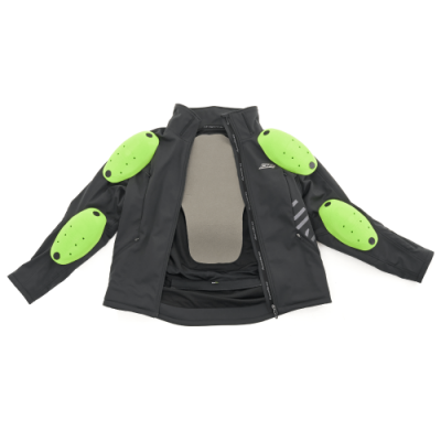Мототолстовка DF URBAN Man Black с защитой