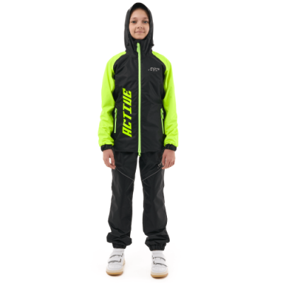 Мембранный костюм ACTIVE Teenager Black - Lime