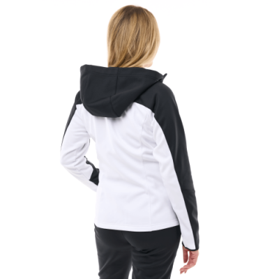 Куртка с капюшоном EXPLORER 2.0 Woman Black - White