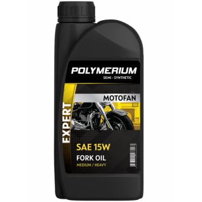 POLYMERIUM MOTOFAN FORK OIL EXPERT MEDIUM/HEAVY 15W 1L