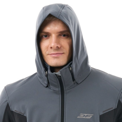 Мототолстовка DF URBAN Man Grey с защитой