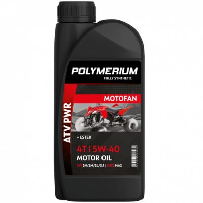 POLYMERIUM MOTOFAN ATV PWR 5W-40 4T 1L